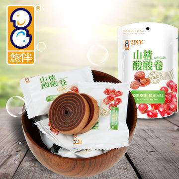 悠伴165g袋裝山楂酸酸卷 特價促銷，喚醒味蕾的酸甜誘惑